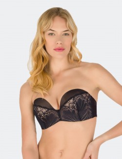 W031U WONDERBRA REFINED GLAMOUR STRAPLESS BRA